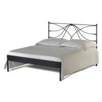 Kovová postel Calabria kanape Rozměr: 90x200 cm, barva kovu: 1B hnědá stříbrná pat.