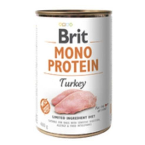 Konzerva Brit Mono Protein Turkey 400g