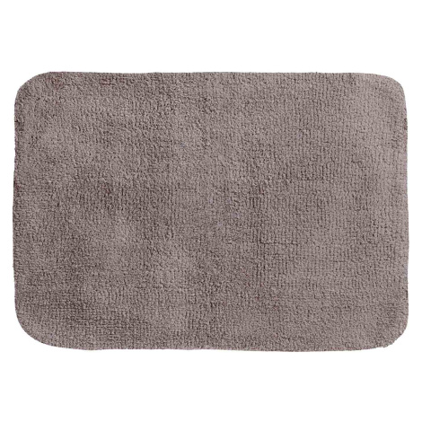 Spirella koupelnová předložka CAMPUS, šedo-hnědá, bavlna, 50 x 70 cm