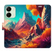 iSaprio flip pouzdro Colorful Mountains pro Xiaomi Redmi 13C