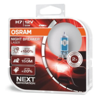 Autožárovka OSRAM Night Breaker LASER H7 64210NL-HCB 55W 12V PX26D (2ks v balení) s homologací
