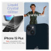 Spigen Liquid Crystal silikonové pouzdro na iPhone 15 PLUS 6.7" Glitter Crystal