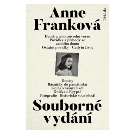 Anne Franková - Souborné vydání Triáda