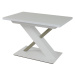 Jídelní stůl UTENDI 1 bílá, šířka 120 cm, rozkládací