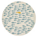 Zala Living - Hanse Home koberce Kruhový koberec Vini 104604 cream - 120x120 (průměr) kruh cm