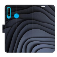 iSaprio Flip pouzdro Dark Waves pro Huawei P30 Lite