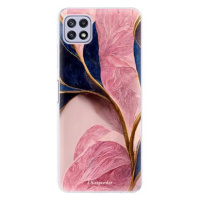 iSaprio Pink Blue Leaves pro Samsung Galaxy A22 5G