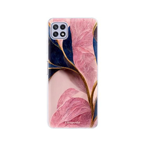 iSaprio Pink Blue Leaves pro Samsung Galaxy A22 5G