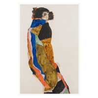 Obrazová reprodukce Moa (Female Portrait) - Egon Schiele, 26.7x40 cm