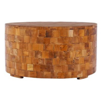 Konferenční stolek 60 × 60 × 35 cm masivní teakové dřevo