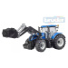 BRUDER 03121 Traktor New Holland T7.315 s čelním nakladačem 1:16 plast