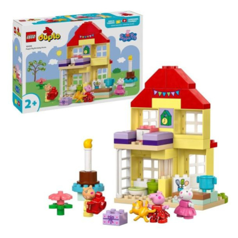 LEGO® DUPLO® 10433 Prasiatko Peppa a narozkovoý dům