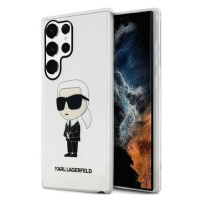 Karl Lagerfeld KLHCS23LHNIKTCT hard silikonové pouzdro Samsung Galaxy S23 ULTRA 5G transparent I