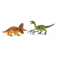 Schleich Triceratops a Therizinosaurus