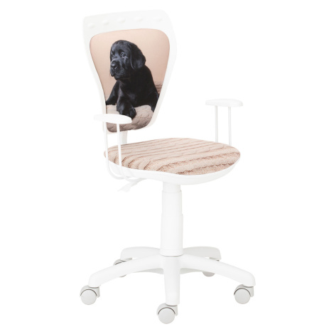 Židle Ministyle bílá Labrador Nowy Styl