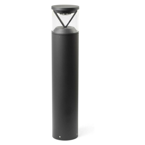FARO RUSH sloupková lampa, tmavě šedá, 2700K 360st wide DALI