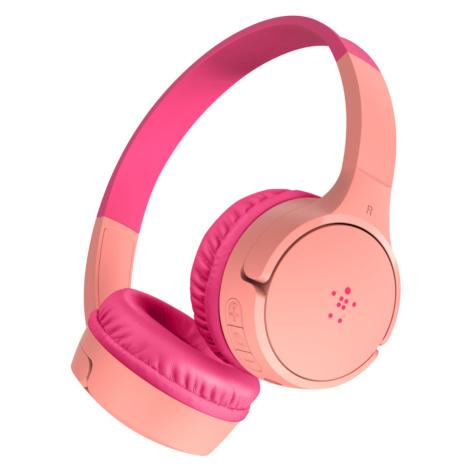 Belkin SOUNDFORM™ Mini - Wireless On-Ear Headphones for Kids - dětská bezdrátová sluchátka, růžo