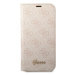 Guess GUBKP14LHG4SHP hard silikonové pouzdro iPhone 14 PRO 6.1" pink book 4G Vintage Gold Logo