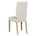 Dekoria Potah na židli IKEA  Harry, krátký, ecru - slonová kost, židle Harry, Jupiter, 127-00