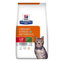 Hill S Prescription Diet C/D  Urinary Stress Metabolic pro kočky 1,5kg