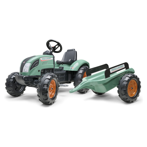 Šlapací traktor s přívěsem Green Lander Falk od 3 let