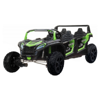 HračkyZaDobréKačky Elektrická bugina ATV RACING UTV2000, 4x150W zelená