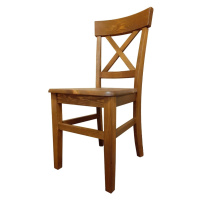 Jídelní židle RUFINA II, masiv borovice/moření: dub