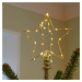 Sirius LED dekorativní světlo Vánoce Top, zlatá