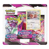 Pokémon Sword and Shield - Fusion Strike 3 Pack Blister - Eevee