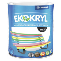 Ekokryl Mat 0100 0,6l Biely