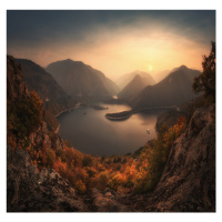 Fotografie Mountain sun, Krasi Matarov, 40 × 40 cm