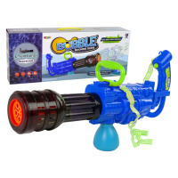 mamido  Dětská pistole na mýdlové bubliny modrá