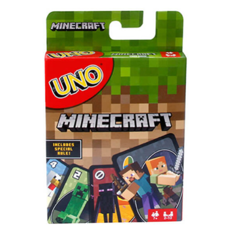 UNO karty Minecraft Mattel