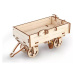 Ugears 3D dřevěné mechanické puzzle Vlečka k traktoru