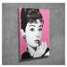 Wallity Obraz AUDRY 30x40 cm růžový/bílý