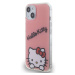 Zadní kryt Hello Kitty IML Daydreaming Logo pro Apple iPhone 13, růžová