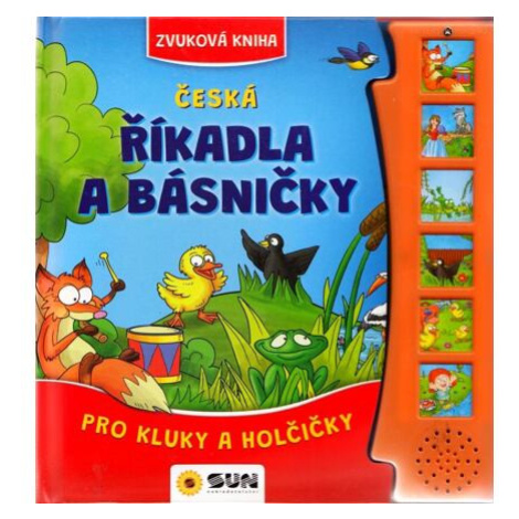 Česká říkadla a písničky - zvuková kniha SUN