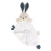 Textilní zajíček na mazlení Nature Rabbit Doudou K'doux Kaloo bílý 20 cm z jemného materiálu od 