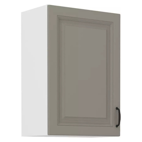 Kuchyňská Skříňka Stilo claygrey/bílá 50G-72 1F BAUMAX