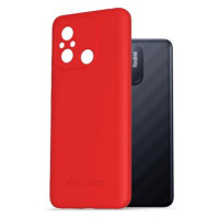 AlzaGuard Matte TPU Case pro Xiaomi Redmi 12C červený