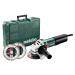 METABO WEQ 1400-125 Set úhlová bruska v kufru s dia kotouči 600347000