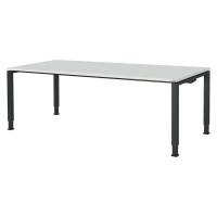 mauser Elegantní výškově nastavitelný stůl, v x š x h 650 - 850 x 2000 x 900 mm, deska s povlake