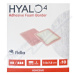 HYALO4 ADHESIVE SILICONE BORDER FOAM DRESSING 7,5 X 7,5 CM ADHEZIVNÍ PĚNOVÉ KRYTÍ SE SILIKONEM A