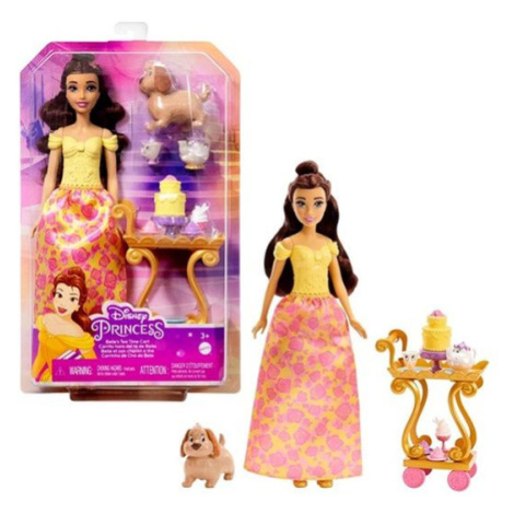Mattel Disney Bella a kočárek s odpolední svačinkou