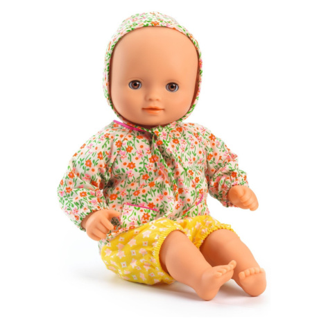 Baby Pomea - panenka Flora se stylovým oblečkem Petit Pan DJECO