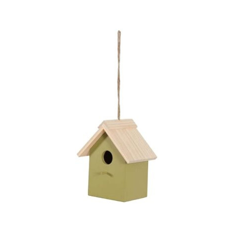 Zolux Dřevěná budka na hnízdění pro ptáky domek 17 × 12 × 20 cm