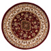 Flair Rugs koberce Kusový koberec Sincerity Royale Sherborne Red kruh Rozměry koberců: 133x133 (