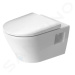 DURAVIT D-Neo Závěsné WC, Rimless, bílá 2578090000