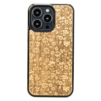 Pouzdro Bewood pro iPhone 13 Pro Polní Květiny Aniegre