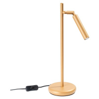 Stolní lampa ve zlaté barvě (výška 43 cm) Fideus – Nice Lamps